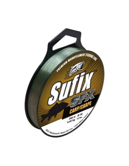 Sufix Filo Pesca SFX Carp Green 300 mt Fili da pesca Sufix