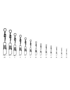 Kolpo Girelle Pesca Barilotto con Moschettone 12 pz Minuteria Kolpo