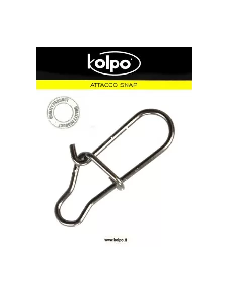 Attacco Snap Kolpo 10 pz Ondulanti Kolpo