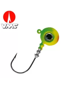 VMC Jigheads Jig Big Eye Green 4 PCs 