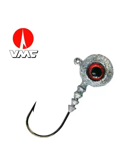 VMC Jigheads Jig Big Eye Silver 4 PCs