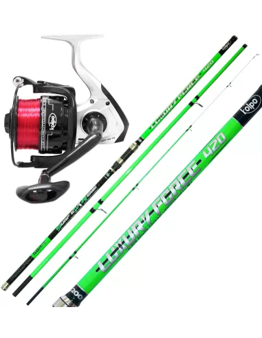 Kit Surfcasting Speciale Lancio Canna Luxury Mulinello Talent Kit da pesca Kolpo
