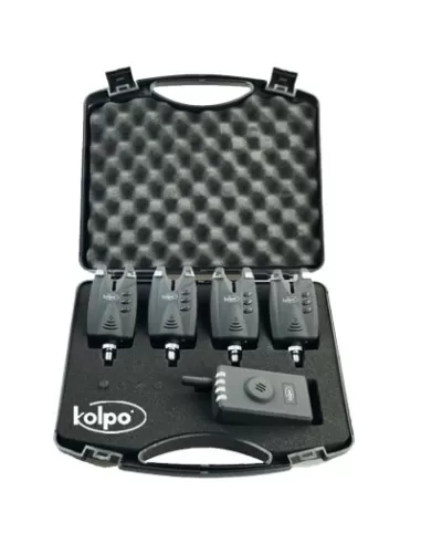 Carpfishing Kit 4+1 Avvisatori Acustici con Centralina Kolpo Carpfishing Kolpo