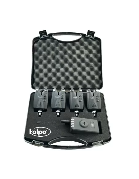 Carpfishing Kit 4+1 Avvisatori Acustici con Centralina Kolpo Carpfishing Kolpo