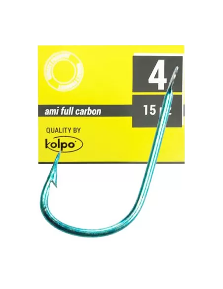 Blue barbed fishing hooks 1023 Kolpo