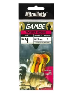 Ragot Twister Sabiki Pesca Persico Trota Esche Artificiali Ragot