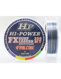 Falcon Thread casting anglers FX Surf Leader 250 mt Multicolor Dual Shock 