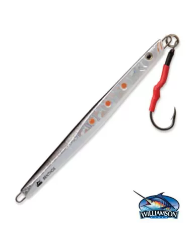 Williamson Benthos Speed Jig Fosforescente 250 gr blk Esche Artificiali Williamson