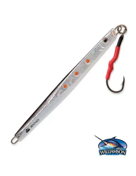 Williamson Benthos Speed Jig Fosforescente 250 gr blk Esche Artificiali Williamson