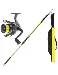 Kit Surfasting Canna Telescopica Completo Kit da pesca Kolpo