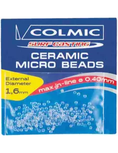 Colmic Micro Perline in Ceramica Per Travi 100 pz Accessori mare Colmic