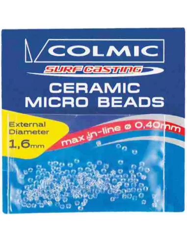 Colmic Micro Perline in Ceramica Per Travi 100 pz Accessori mare Colmic
