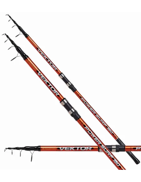 Trabucco Canna da Pesca Surfcasting Telescopica Vektor Power Surf 150 gr Canne da pesca Trabucco