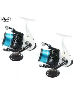 Kit 2 Mulinelli Surfcasting King Sea 8000 Kolpo Mulinelli da Pesca Kolpo