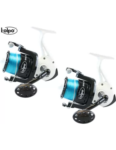 Kit 2 Mulinelli Surfcasting King Sea 8000 Kolpo Mulinelli da Pesca Kolpo