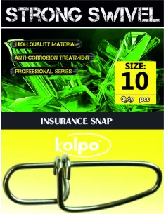 Moschettoni Kolpo Insurance Snap 10 pz Minuteria Kolpo