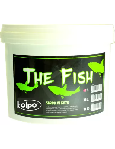 Kolpo Secchio Sarda Macinata In Rete The Fish Drifting Mare Kolpo