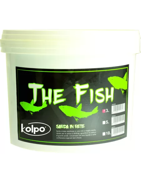 Kolpo Secchio Sarda Macinata In Rete The Fish Drifting Mare Kolpo