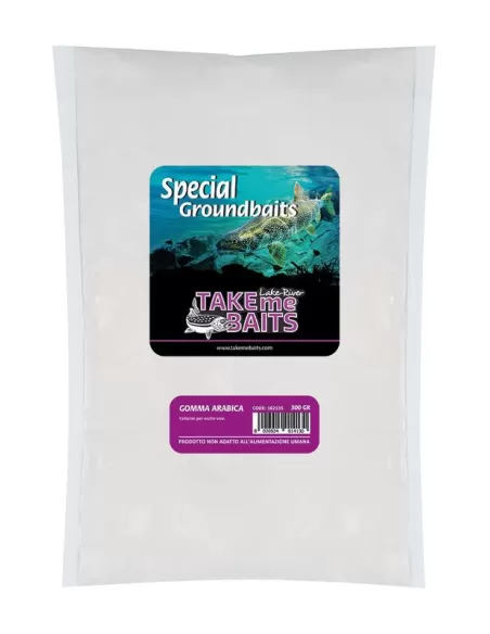 Collante Per Esche Vive Bigattini Gomma Arabica 300 gr Pasture Take me Bait