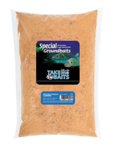 Pastura Speciale Spigola Con Gamberi Macinati 1kg Pasture Take me Bait