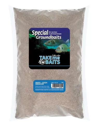 Pastura Speciale Orata Con Cozze e Granchi 1kg Pasture Take me Bait