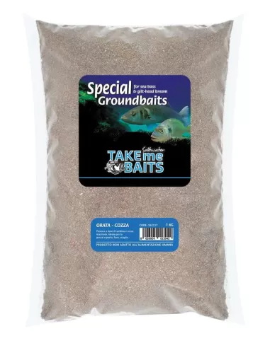 Pastura Speciale Orata Con Sardina e Cozze Macinate 1kg Pasture Take me Bait