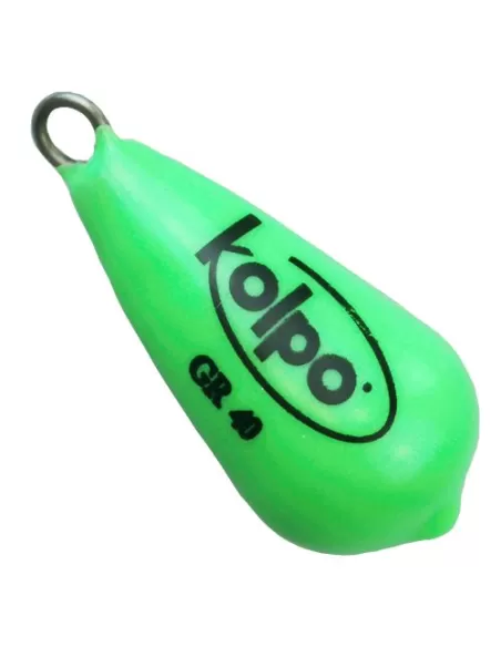 Piombi Fishing Kolpo Pera Extra Phosphorescent Green