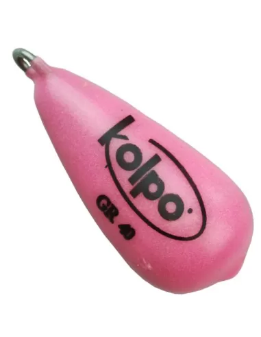 Piombi Pesca Kolpo Pera Extra Fosforescente Pink Minuteria Kolpo