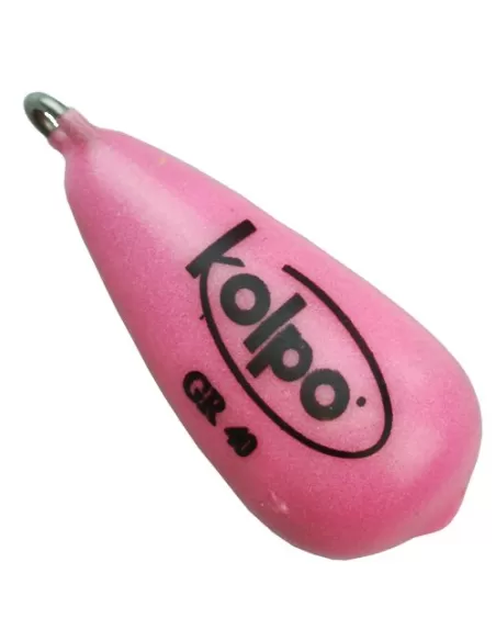 Piombi Pesca Kolpo Pera Extra Fosforescente Pink Minuteria Kolpo