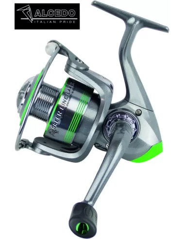 Alcedo Mulinello da Pesca Green Line Laker Frizione Anteriore Mulinelli da Pesca Alcedo