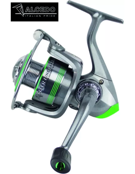 Alcedo Mulinello da Pesca Green Line Laker Frizione Anteriore Mulinelli da Pesca Alcedo