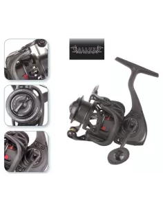 Allux Mulinello da Pesca Ruthenium Area 9 Cuscinetti Mulinelli da Pesca Allux