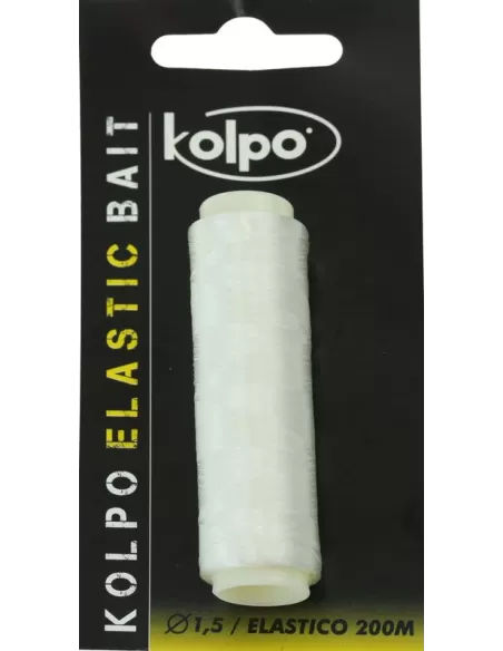 Filo Elastico per Esche da Pesca Kolpo 200 metri Fili da pesca Kolpo