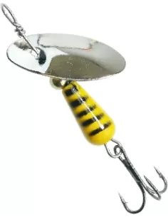 Kolpo Rotating Spoon Yellow Scoop Silver Brindle 