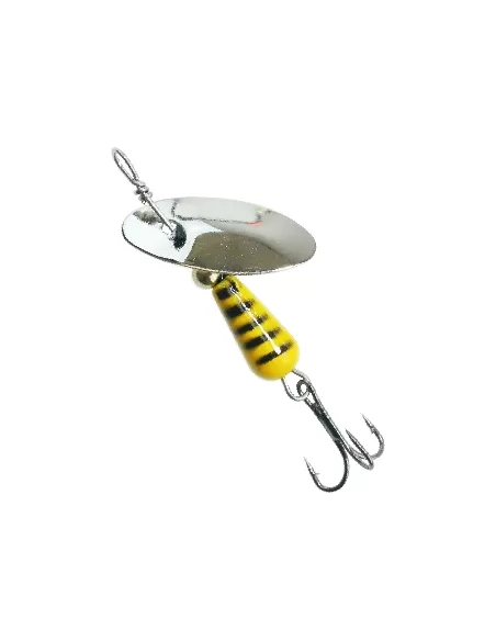 Kolpo Rotating Spoon Yellow Scoop Silver Brindle