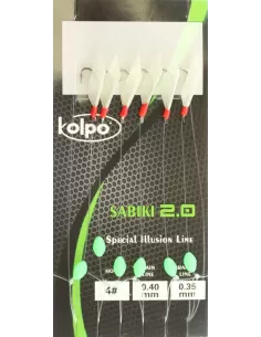 Sabiki Japan Style da Pesca Barca Pescacciatore Kolpo Esche Artificiali Kolpo