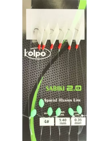 Sabiki Japan Style da Pesca Barca Pescacciatore Kolpo Esche Artificiali Kolpo