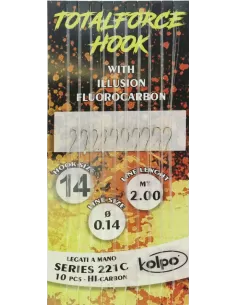 Ami Legati a Mano Con Fluorocarbon 221 C TotalForce Kolpo Ami legati Kolpo