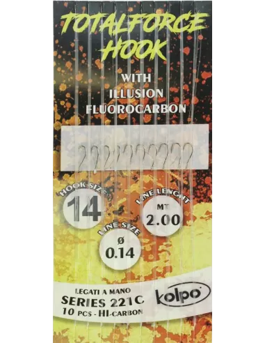 Ami Legati a Mano Con Fluorocarbon 221 C TotalForce Kolpo Ami legati Kolpo