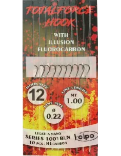 Ami hand tied With Fluorocarbon TotalForce 1001 bln Kolpo