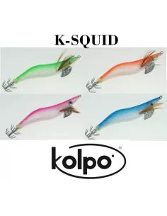 K-flare effect silk Kolpo squid squid jigs 