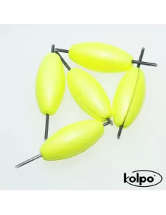 Flotter Floating fishing Rafts Super Fluo Yellow Interchangeable 