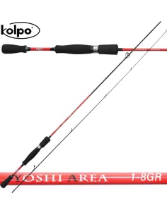 Canna da Pesca Area Trout Spinning Yoshi 1-8 grammi Canne da pesca Kolpo
