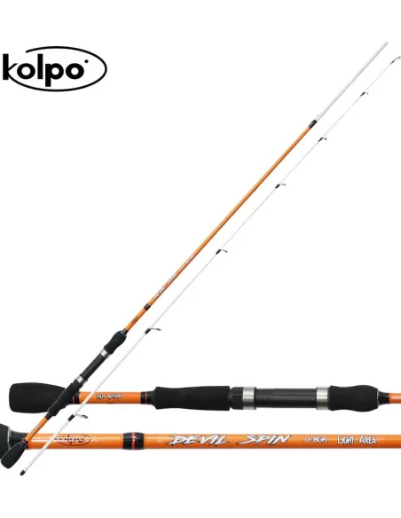 Fishing pole Light Spinning Devil Spin Kolpo 0-8 Grams