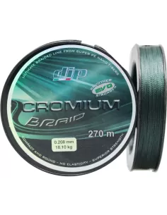 Filo Trecciato Braid da Pesca Cromium Dip 270 Metri Fili da pesca Dip
