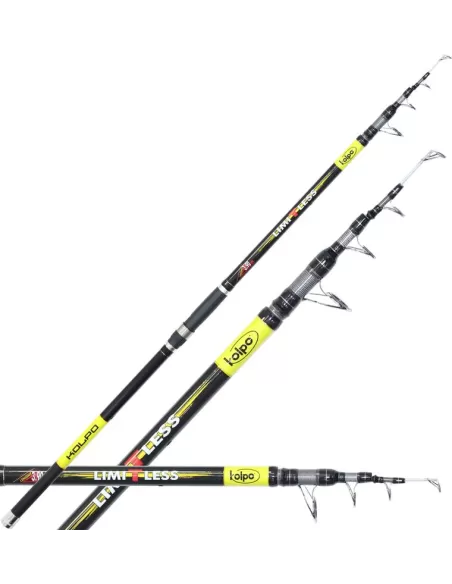 Canna da Pesca Indistruttibile Telescopica LImitless Kolpo Canne da pesca Kolpo