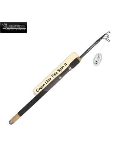 Canna da Pesca Spining Telescopica Alcedo Tele Spin Canne da pesca Alcedo