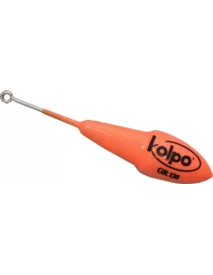 Piombi Pesca Kolpo Ogiva con Asta Extra Fosforescente Orange Anello Inox Minuteria Kolpo
