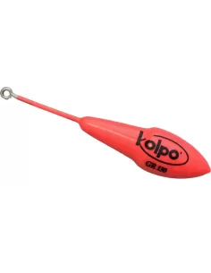 Piombi Pesca Kolpo Ogiva con Asta Extra Fosforescente Rosso Anello Inox Minuteria Kolpo