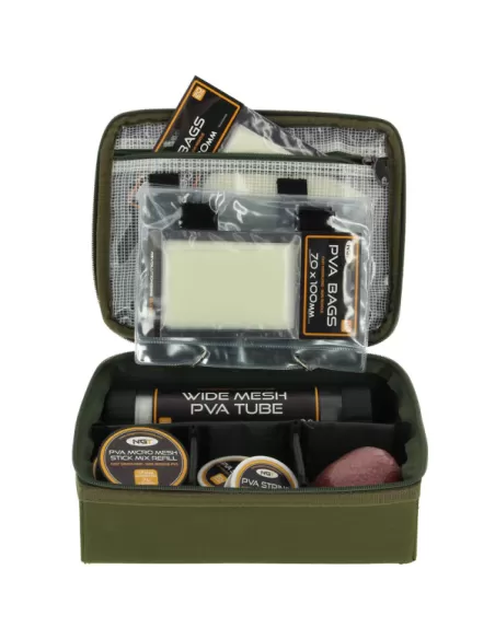 Borsa Porta Pva Carpfishing Feeder e Accessori Innesco Ngt Carpfishing